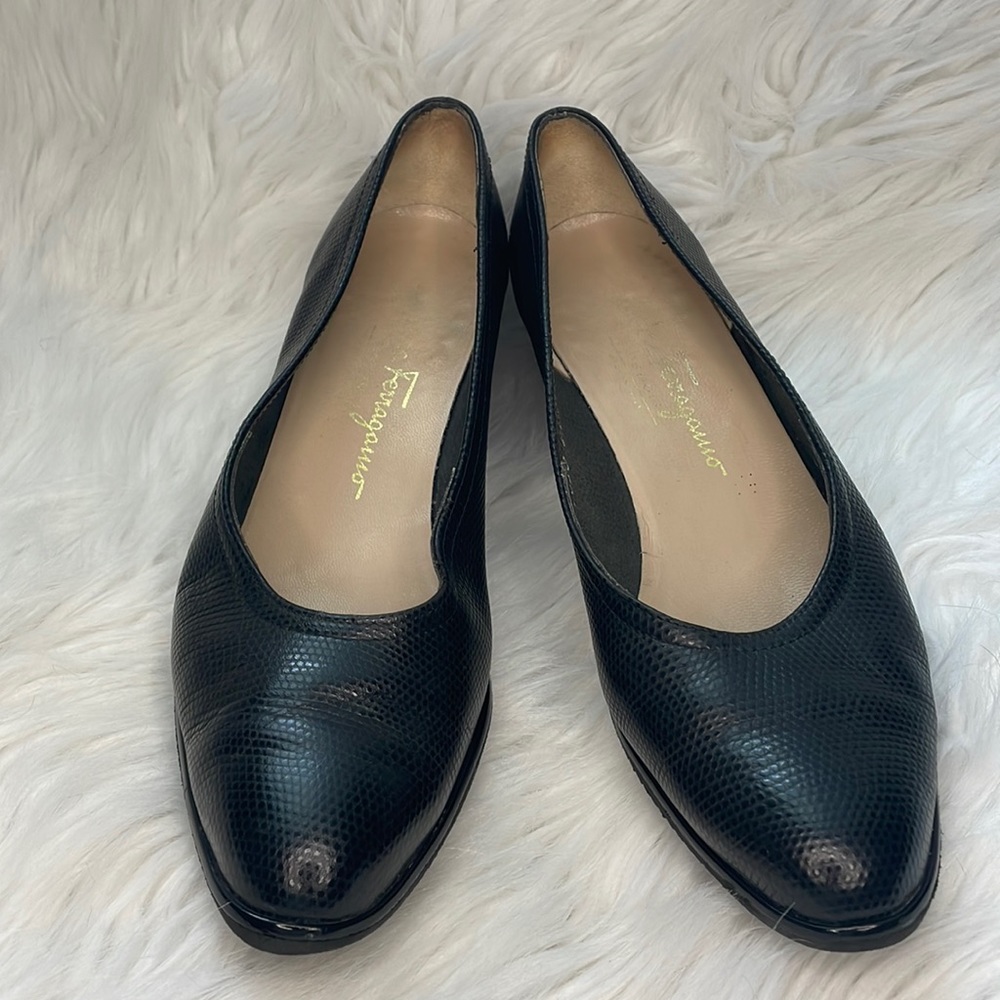 SOLD. Ferragamo leather shoes